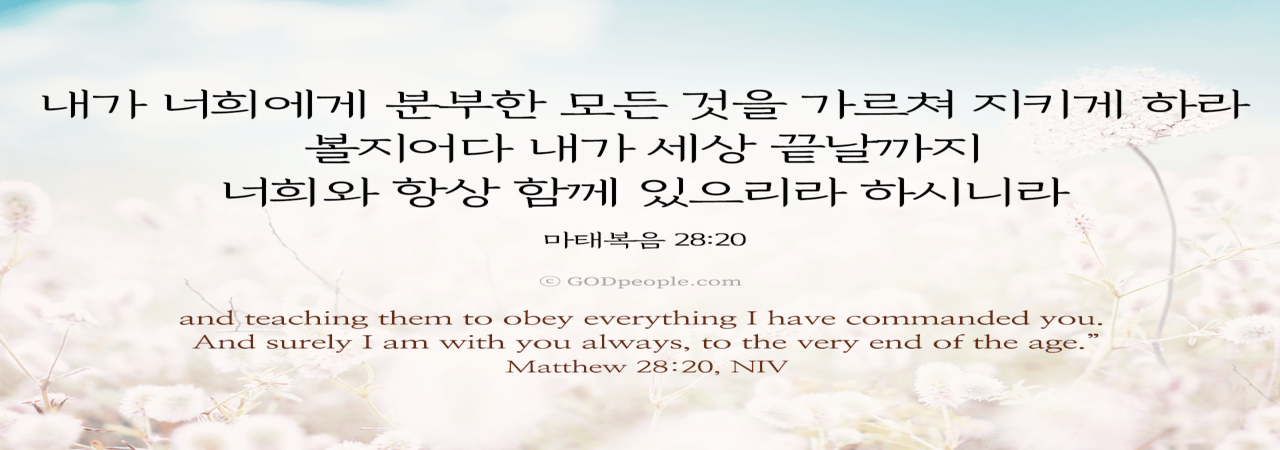 You are currently viewing 매일 하나님 음성을 듣고 사는 존재가 성도입니다.